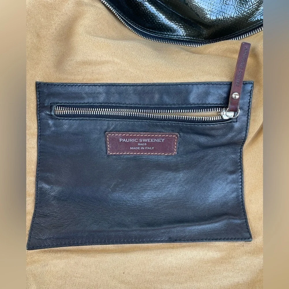 PAURIC SWEENEY Patent leather tote